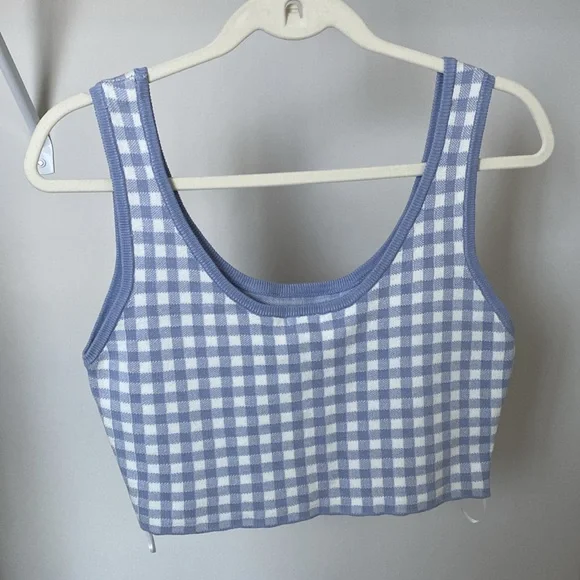 gingham crop top - Picture 3 of 3